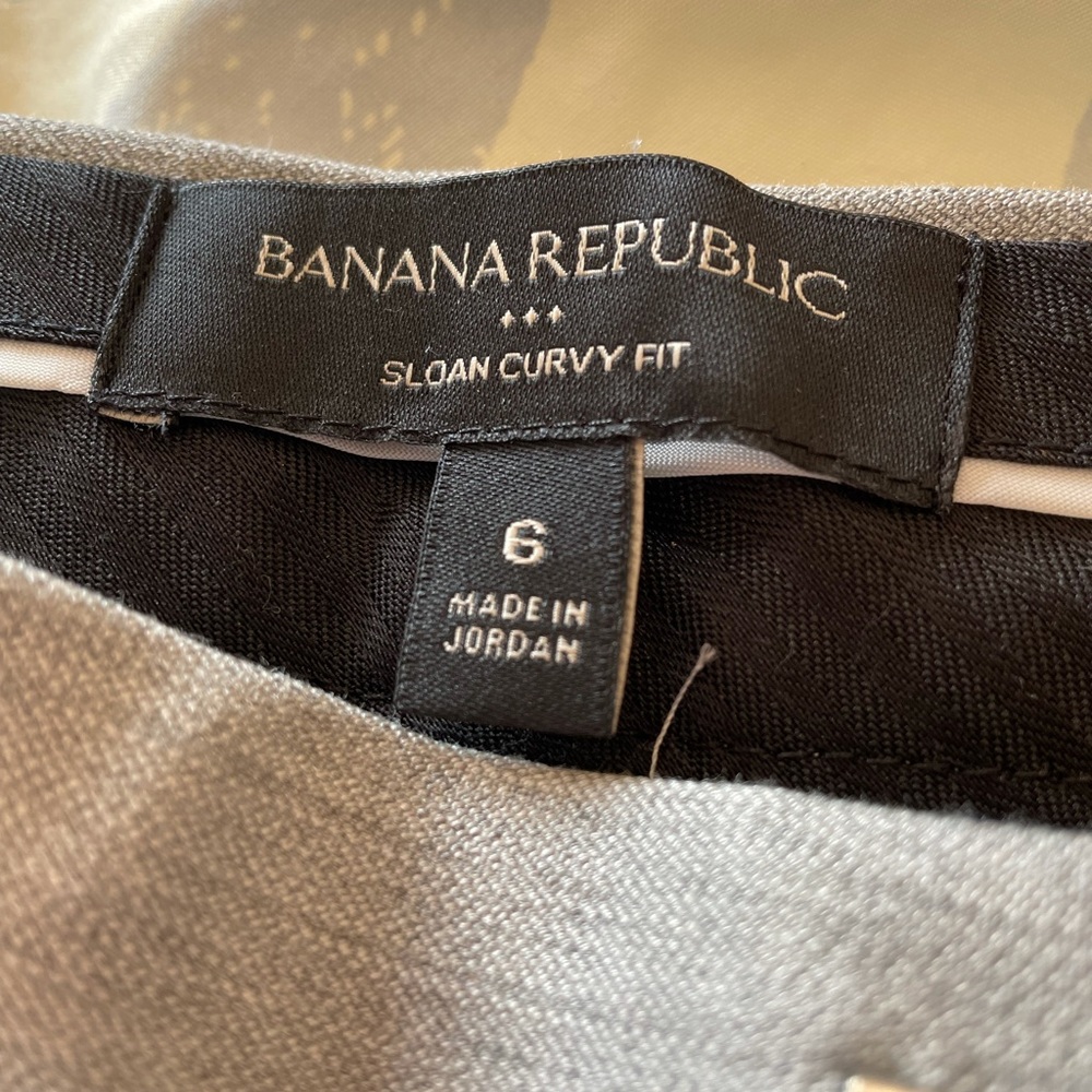 Banana republic curve fit slacks